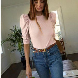 Nation LTD - Zeta Tee in Light Pink Millenial